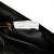 Bottega Veneta AB Bottega Veneta Black Lambskin Leather Leather Intrecciato Padded Chain Cassette Italy