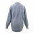 Aspesi Alberto Aspesi blue nylon padded shirt jacket