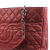 Chanel B Chanel Red Dark Red Caviar Leather Leather Caviar Grand Shopping Tote Italy