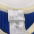 Chanel minikleid aus elktroblauem Stretch mit weißem Saum