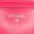 Chanel B Chanel Pink Lambskin Leather Leather Classic Lambskin Wallet on Chain Italy
