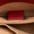 Gucci B Gucci Red Calf Leather Guccissima Padlock Shoulder Bag Italy