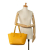 Gucci AB Gucci Yellow Calf Leather Medium Swing Tote Italy