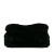 Loewe AB LOEWE Black Fur Natural Material Mini Goya Shearling Spain