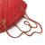 Chanel AB Chanel Red Lambskin Leather Leather Lambskin CC Camera Flap France