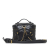 Gucci B Gucci Black Calf Leather GG Marmont Round Backpack Italy