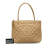 Chanel B Chanel Brown Light Beige Caviar Leather Leather Caviar Medallion Tote Italy