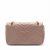 Gucci GG Marmont Small Chevron Leather Flap Bag Beige