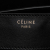 Celine B Celine Blue Navy with Black Wool Fabric Mini Tartan Luggage Tote Italy