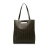 Fendi B Fendi Brown with Black Coated Canvas Fabric 1974 Zucca Shopping Tote Italy