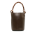 Loewe AB LOEWE Brown Dark Brown Calf Leather Gate Bucket Bag Spain