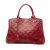 Louis Vuitton AB Louis Vuitton Red Monogram Empreinte Leather Montaigne MM France