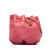 Chanel AB Chanel Pink Calf Leather Small Quilted skin Bucket Bag Italy