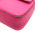 Fendi AB Fendi Pink Hot Pink Calf Leather Selleria Baguette Italy