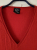 Alexander McQueen Lightweight red wool sweater