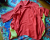 Christa de Carouge Farbenfroher Mantel aus Seiden-Rips