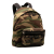 Saint Laurent AB Saint Laurent Green Canvas Fabric Camouflage Studded Backpack Italy