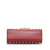 Gucci B Gucci Red Calf Leather Pearl Studded Padlock Italy