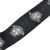 Versace AB Versace Black Polyester Fabric Medusa Suspenders Italy