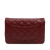 Chanel B Chanel Red Lambskin Leather Leather Classic Lambskin Wallet on Chain Italy