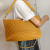Chanel French Riviera Quilted Caviar Leather 2-Ways Hobo Bag Yellow