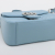 Gucci GG Marmont Mini Chevron Leather 3-Ways Top-handle Bag Blue