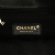 Chanel AB Chanel Black Calf Leather skin Elaphe Double Chevron Flap Italy