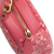 Chanel AB Chanel Pink Lambskin Leather Leather Sequin Lambskin 19 Round Clutch With Chain Italy