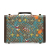 Gucci Brown Beige Coated Canvas Fabric x Disney Medium GG Supreme Donald Duck Savoy Suitcase Italy