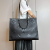 Louis Vuitton Onthego GM Empreinte Leather Shopper Bag Black