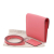 Hermès AB Hermès Pink Calf Leather Cinhetic To Go Wallet France