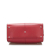 Fendi B Fendi Red Calf Leather Medium Peekaboo X-Lite Italy