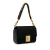 Givenchy AB Givenchy Black Canvas Fabric 4G Embroidered Shoulder Bag Italy