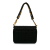 Givenchy AB Givenchy Black Canvas Fabric 4G Embroidered Shoulder Bag Italy