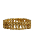 Chanel AB Chanel Gold Gold Plated Metal CC Gold-Tone Bangle France