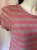 Marc by Marc Jacobs Pink Striped Cotton Dress