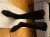 Unützer Knee-high black Suede Boots