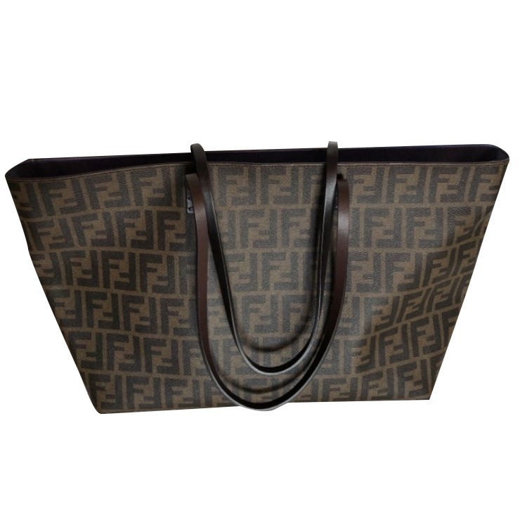 Fendi New Shopping Tote with top zipper