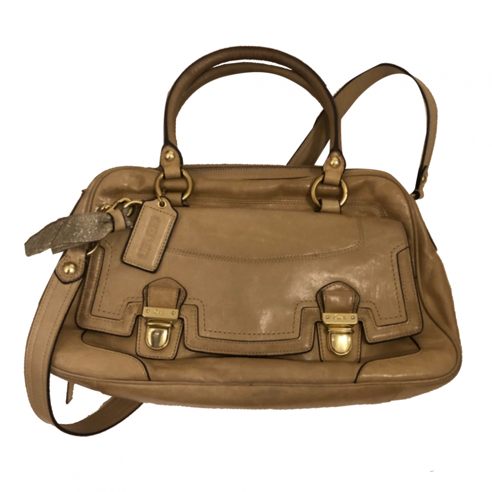Coach Vintage leather top handle, crossbody bag