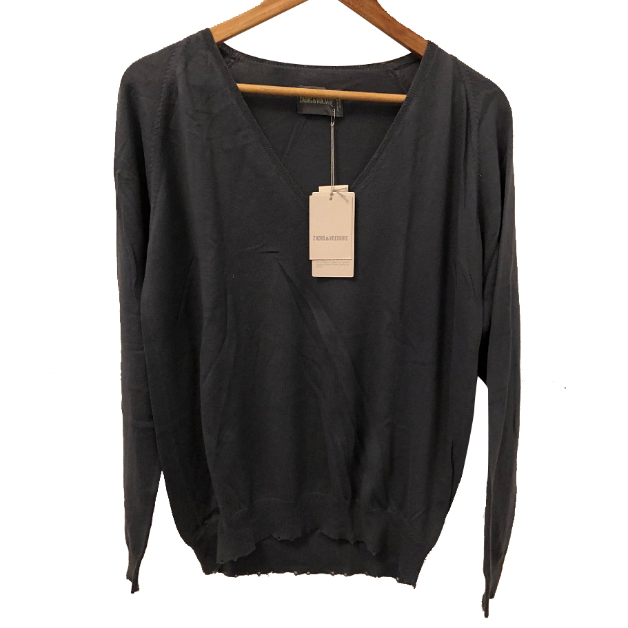 Zadig & Voltaire Mouse grey sweater, with label