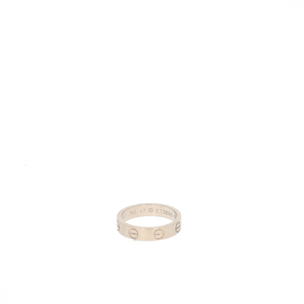 Cartier Love ring in white gold