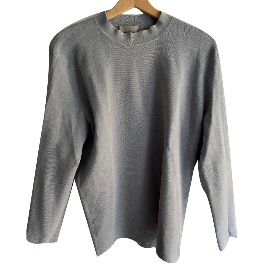 Cos Pull COS col rond gris