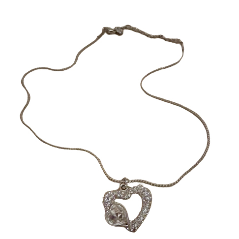 Swarovski Lange Halskette - Herz