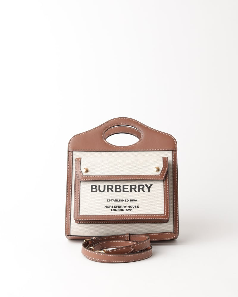 Burberry Mini Two Tone Bag