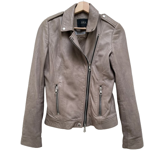 Set Leather jacket