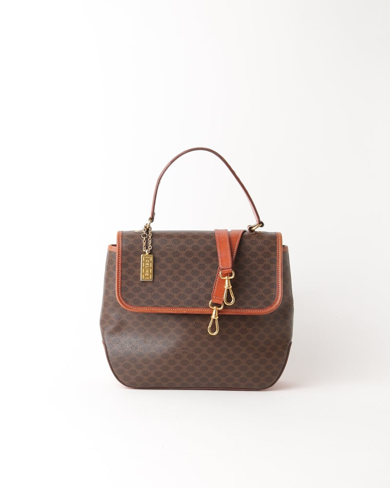 Celine Macadam Top Handle Handbag
