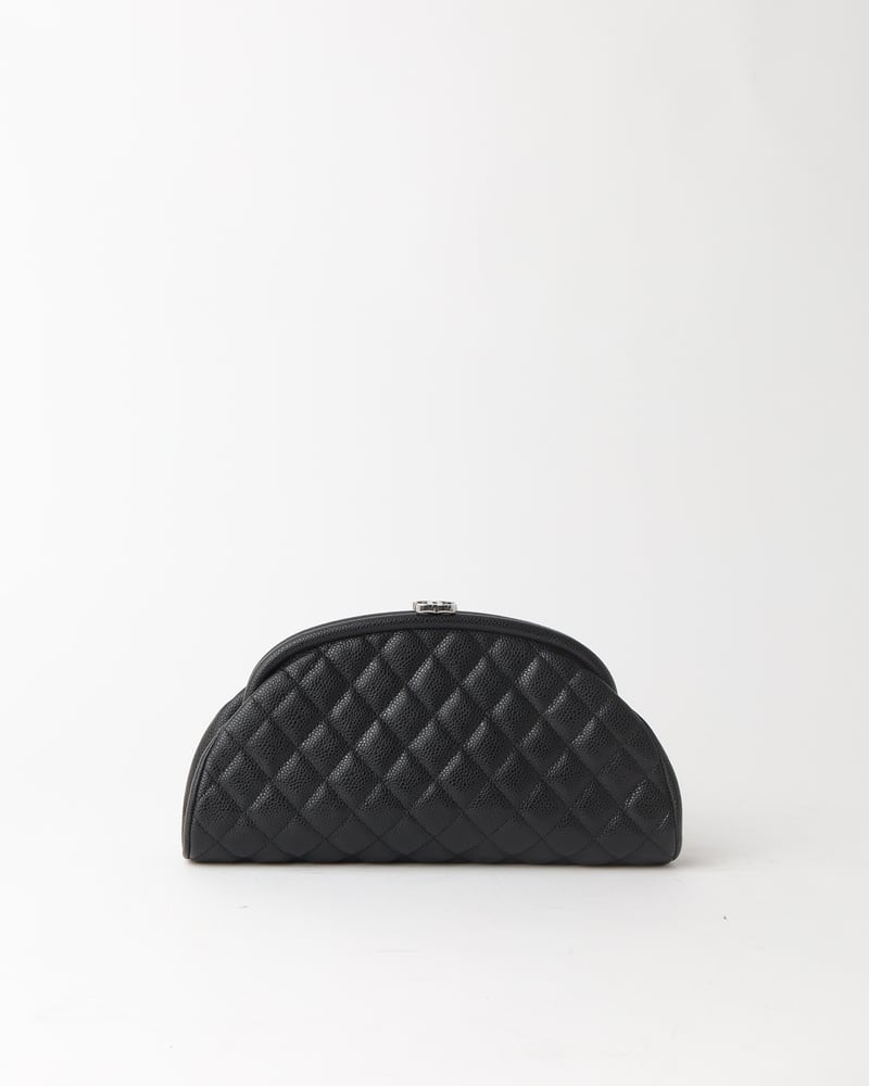 Chanel Caviar Quilted Mademoiselle Clutch