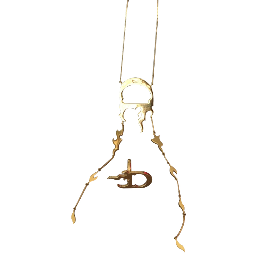 Christian Dior Halskette u. Ring Set