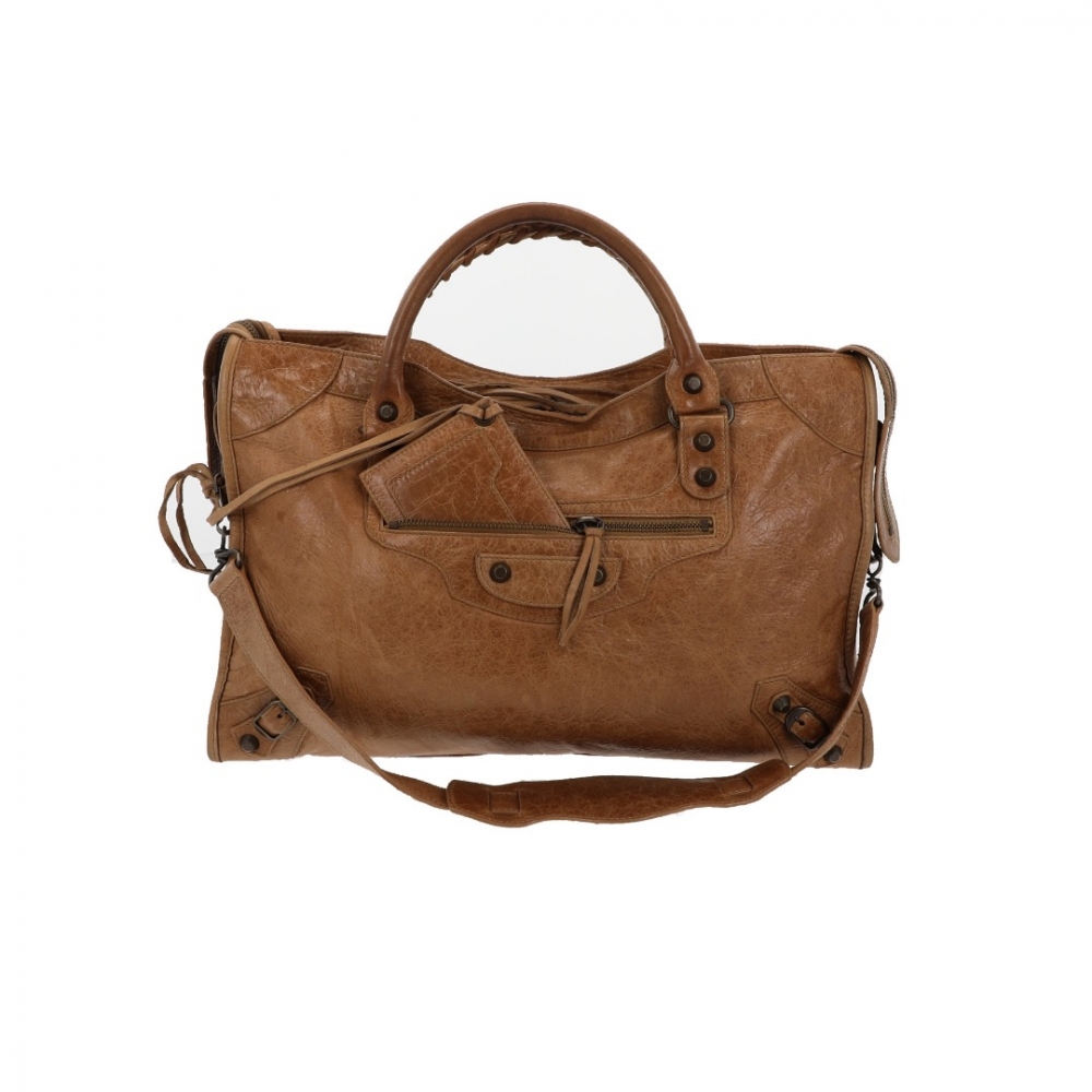 Balenciaga Brown City Bag