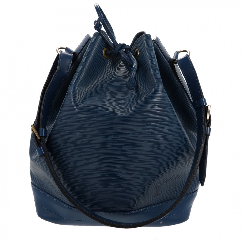 Louis Vuitton Grand Noé bag, blue Epi